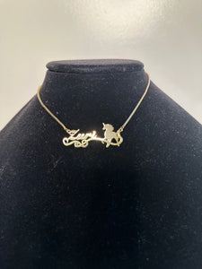 Custom Klassee Mini's Unicorn Necklace